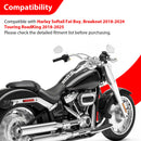 2018 - 2024 Harley Softail Fat Boy/Breakout /Touring Road King Special 12" PRE - WIRED APE Hanger Bar - Sharp Handlebar - Mofun - 90101732