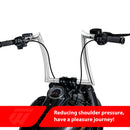 2018 - 2024 Harley Softail Fat Boy/Breakout /Touring Road King Special / Freewheeler 12" PRE - WIRED APE Hanger Bar - Sharp Handlebar - Mofun - 90101732
