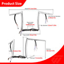 2018 - 2024 Harley Softail Fat Boy/Breakout /Touring Road King Special / Freewheeler 12" PRE - WIRED APE Hanger Bar - Sharp Handlebar - Mofun - 90101732