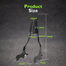 2018 - 2024 Harley Softail FXBB/S FLHC/S FXST Quick Release Gloss Black Passenger Backrest Sissy Bar - Mofun - 90302121