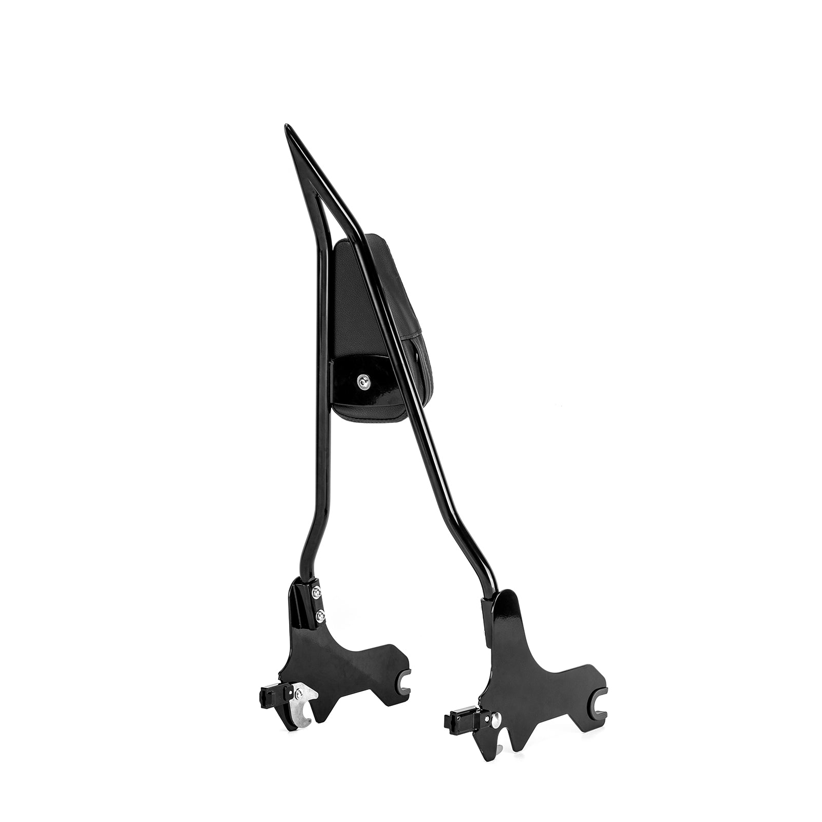 2018 - 2024 Harley Softail FXBB/S FLHC/S FXST Quick Release Gloss Black Passenger Backrest Sissy Bar - Mofun - 90302121