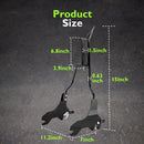 2018 - 2024 Harley Softail Low Rider FXLR FXLRS FXLRST Gloss Black 24.5" Quick Release Passenger Backrest Sissy Bar - Mofun - 90302127