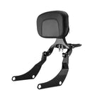 2018 - 2024 Harley Softail Low Rider FXLR FXLRS Gloss Black Foldable Adjustable Passenger Driver Backrest - Mofun - 90302156