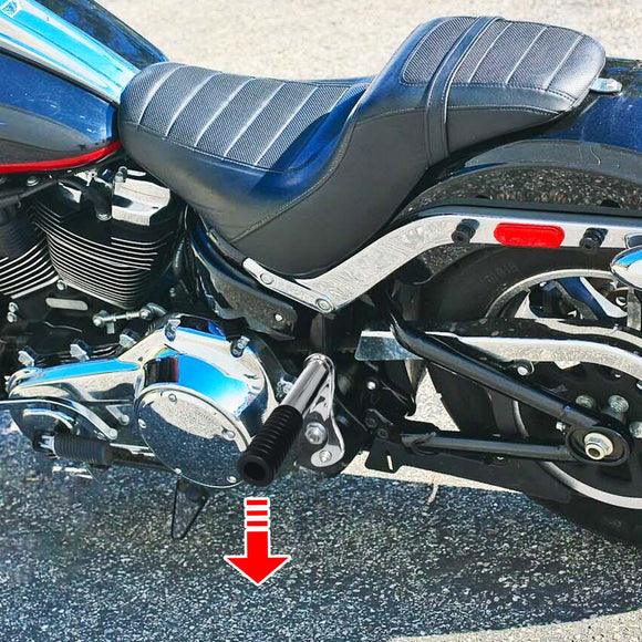 2018 - 2024 Harley Softail Low Rider Steel Passenger Foot Peg Rear Crash Bar - Mofun - 90202008