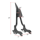 2018 - 2024 Harley Softail Slim Street Bob Gloss Black 24" Passenger Sissy Bar Backrest - Mofun - 90302120