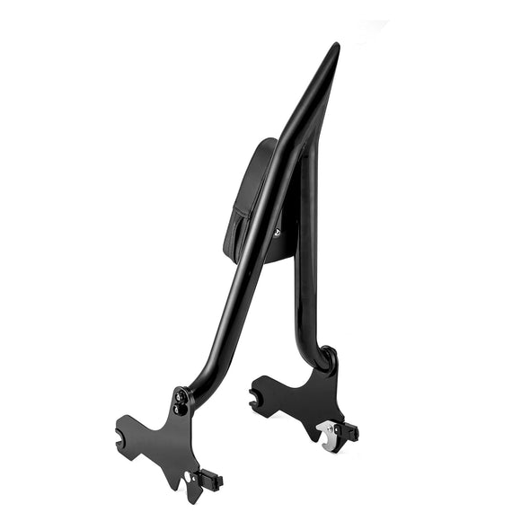2018 - 2024 Harley Softail Slim Street Bob Gloss Black 24" Passenger Sissy Bar Backrest - Mofun - 90302120