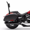 2018 - 2024 Harley Softail Sport Glide FLSB / Low Rider FXLR FXLRS Black 23" Passenger Sissy Bar - Mofun - 90302126