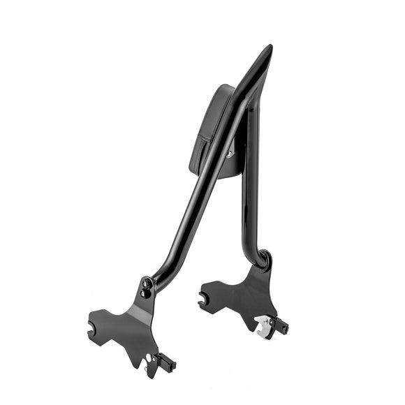 2018 - 2024 Harley Softail Sport Glide FLSB / Low Rider FXLR FXLRS Black 23" Passenger Sissy Bar - Mofun - 90302126