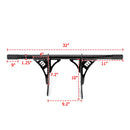 2018 - 2024 Harley Softail Street Bob / Low Rider Steel Front Highway Peg Crash Bar - Mofun - 90201045