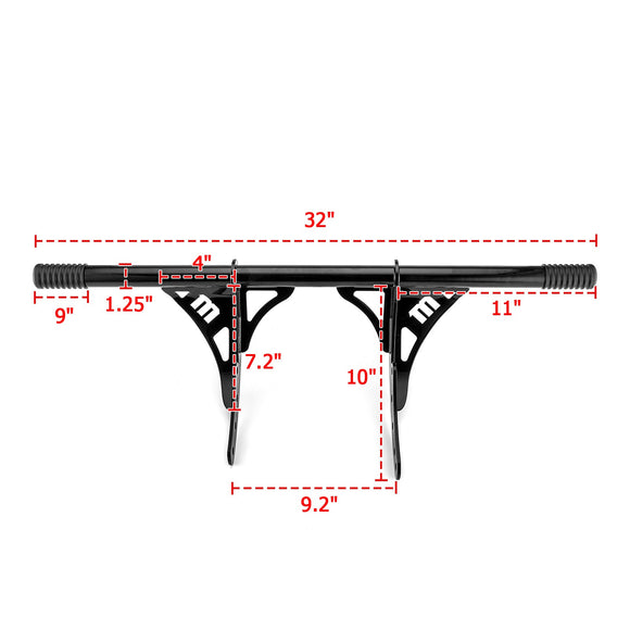 2018 - 2024 Harley Softail Street Bob / Low Rider Steel Front Highway Peg Crash Bar - Mofun - 90201045