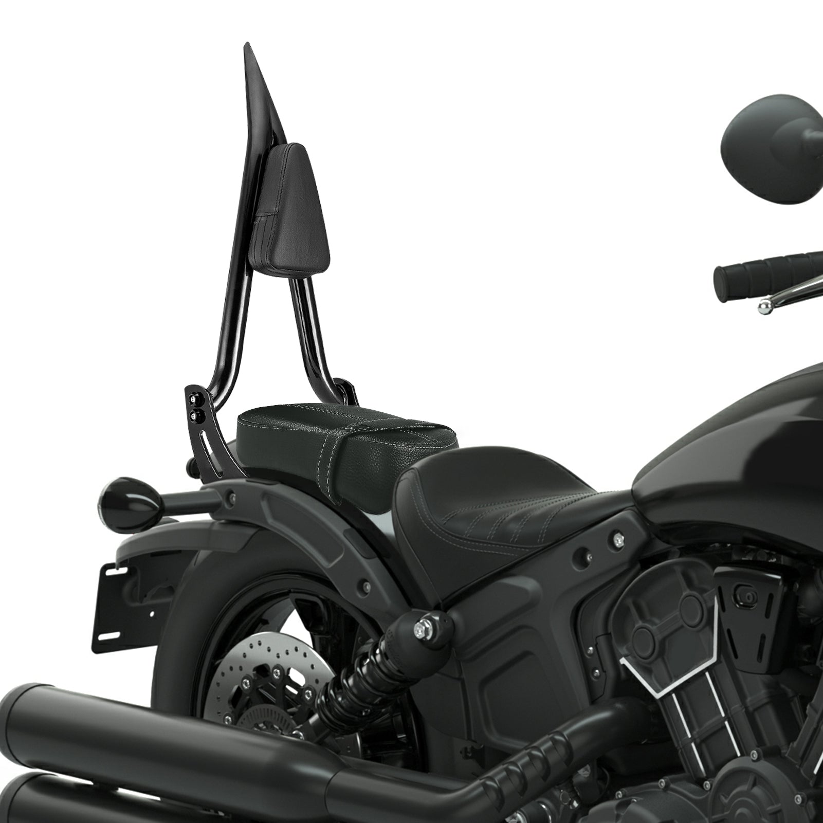 2018 - 2024 Indian Scout Bobber Black Solid Steel 24