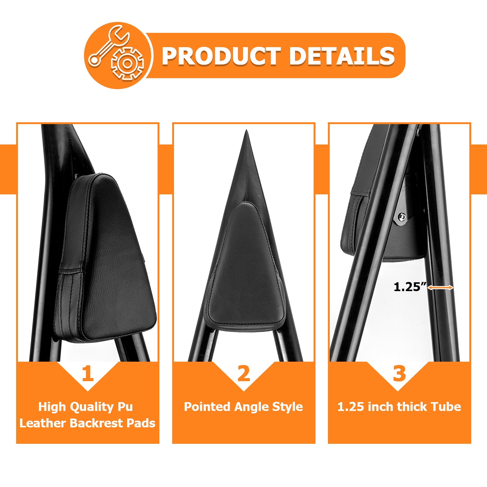 2018 - 2024 Softail FXFB FXFBS Gloss Black Solid Steel 24