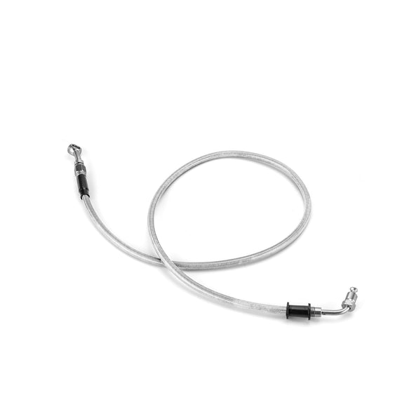 2018 - 2024 Softail Heritage Classic 114/Classic 38" Extended Length Stainless Steel ABS Upper Hydraulic Front Brake Line Kit for 16" - 18" Handlebar - Mofun - 90110444