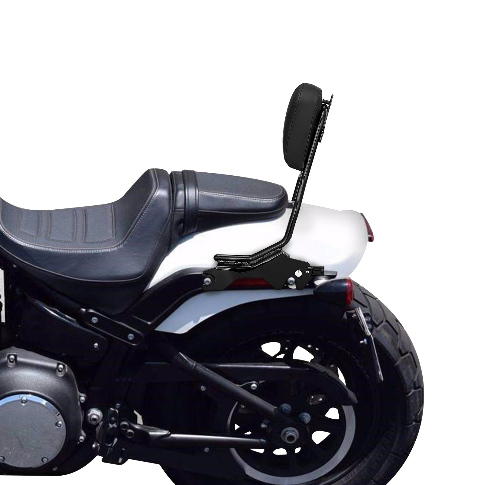 2018 - 2025 Harley Softail Fat Bob FXFB FXFBS Detachable Sissy Bar Passenger Backrest - Mofun - HD097 - B