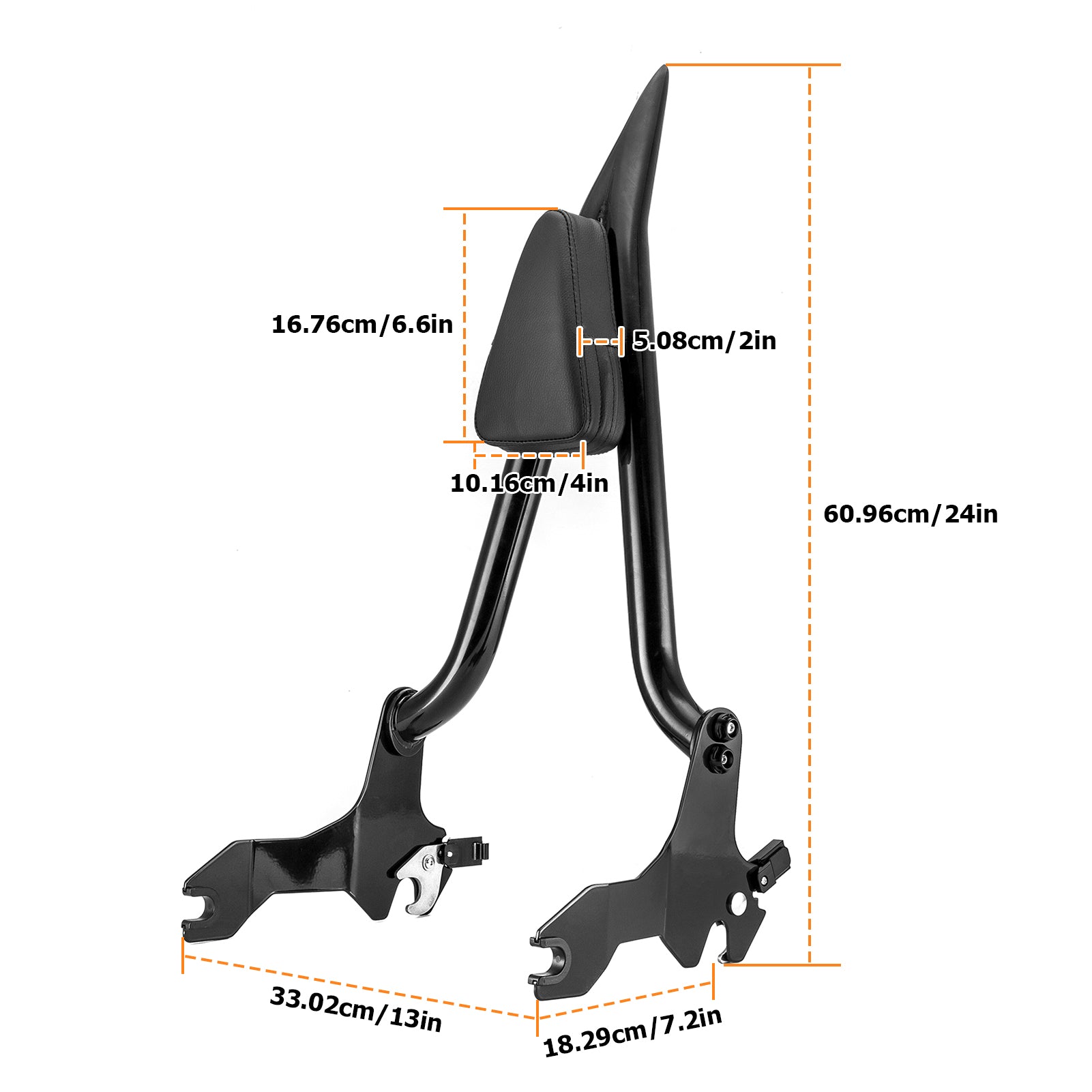 2018 - 2025 Harley Softail Fat Bob FXFB FXFBS Gloss Black 24