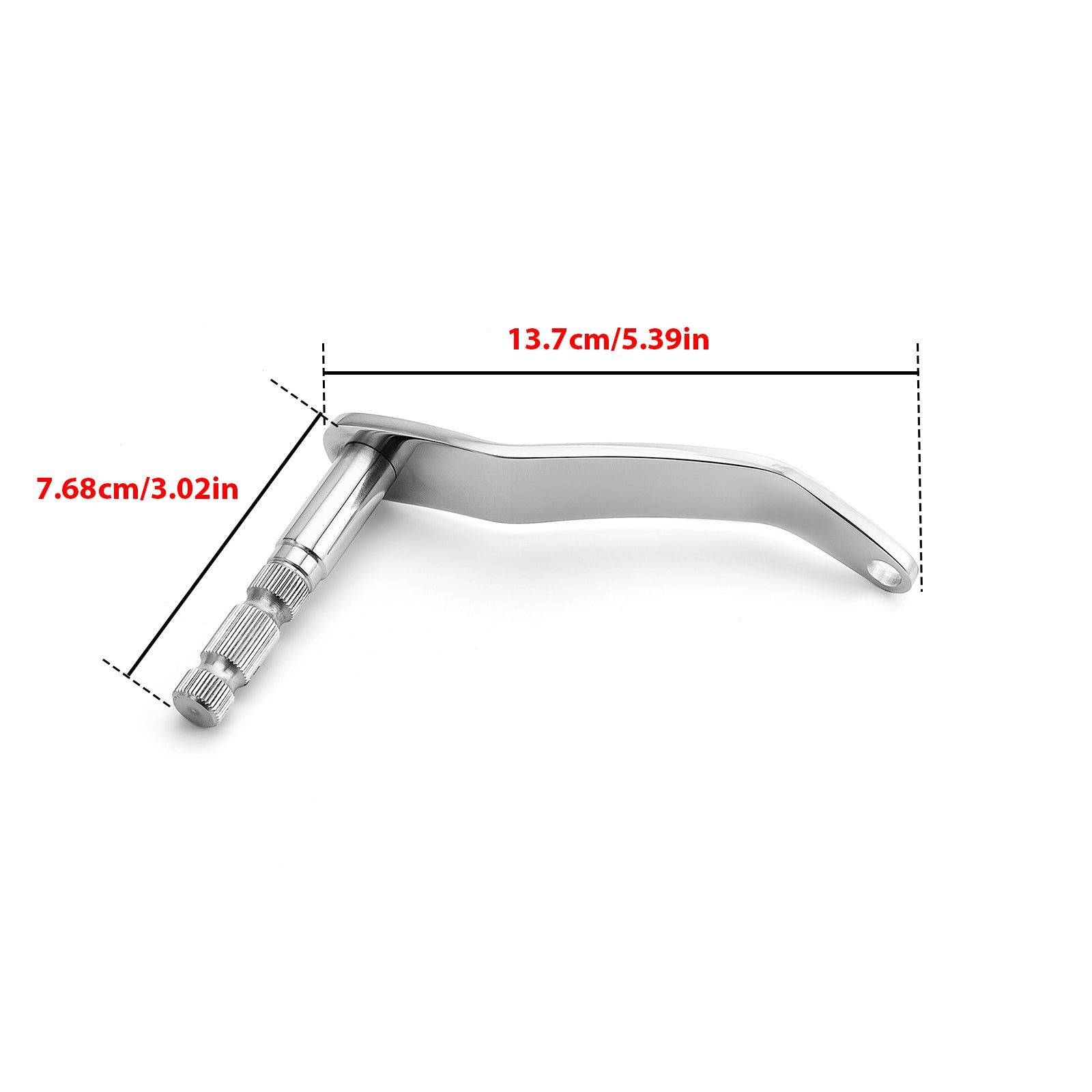 2018 - 2025 Harley Softail Fat Boy/ Street Bob Steel Extended Shifter Shaft (Replace for: 33600132) - Mofunparts - 90410012