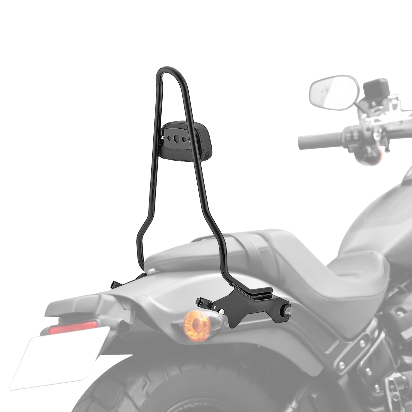 2018 - 2025 Harley Softail FXFB FXFBS Fat Bob 114 FXFBS Sissy Bar Backrest - Mofun - 90302026