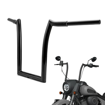 2018 - 2025 Indian Springfield & 2018 - 2021 Chief 14" Gloss Black APE Hanger Bar - Sharp Handlebar - Mofun - 90101574