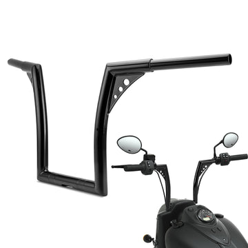 2018 - 2025 Indian Springfield/Chief Gloss Black 12" 14" APE Hanger Bar - Sharp Handlebar - Mofun - 90101582