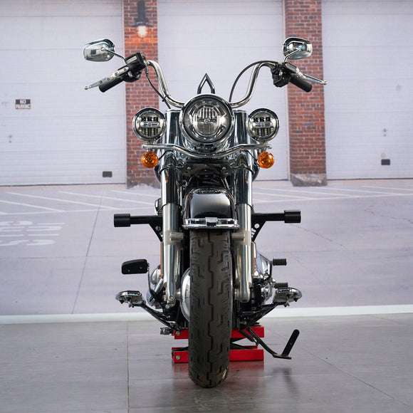 2018 - 2026 Harley Softail with Forward/Mid Control Models Front Flat - Out Bar Highway Engine Guard Crash Bar - Mofun - 90201130