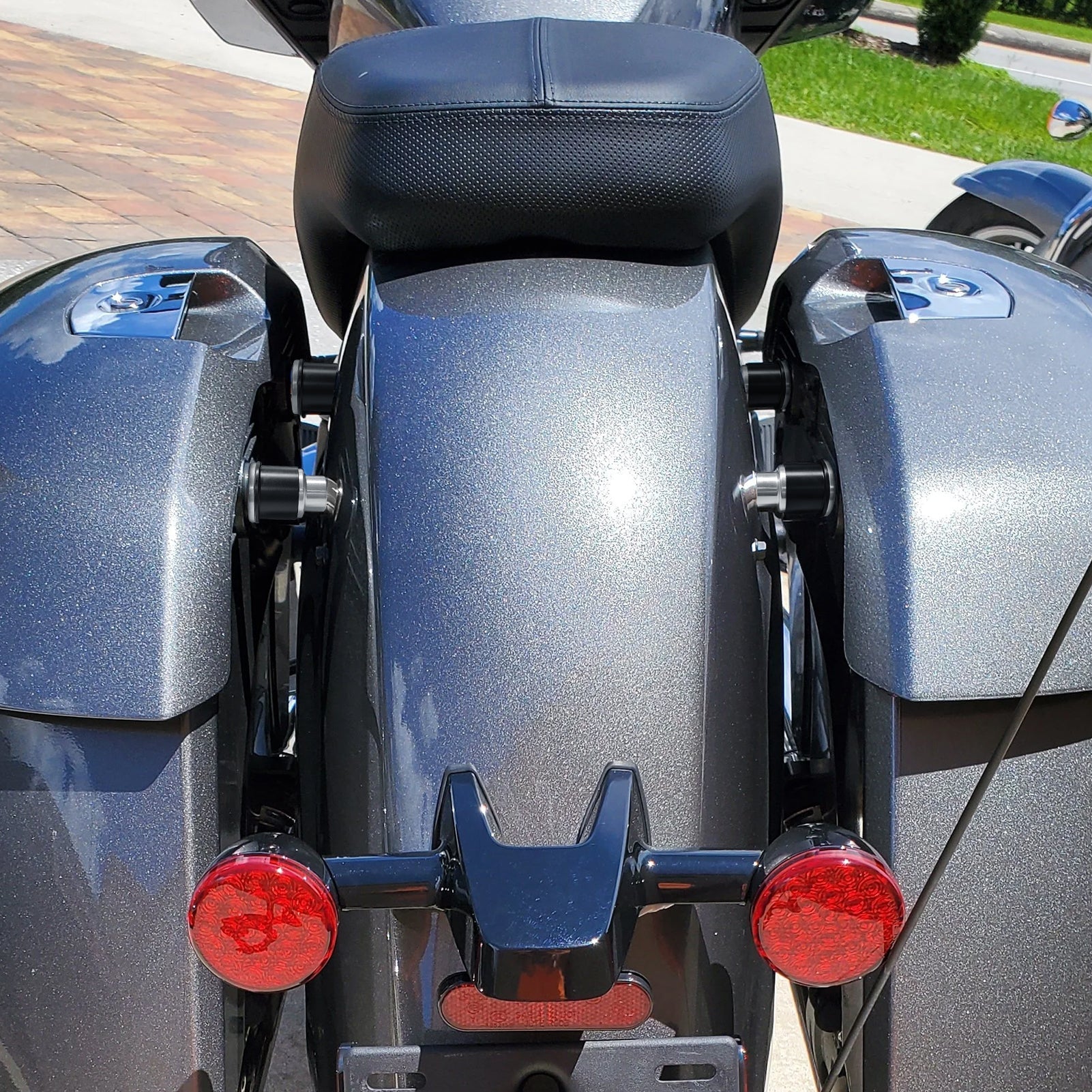 2019 - 2025 Indian Pursuit/ Chieftain/Challenger /Chief Dark Horse Saddlebag Quick Release Docking Spools Mount Kits - Mofun - 90303028