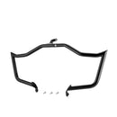 2019 - 2025 BMW R18 Gloss Black Sharp Angle Front Engine Guard Crash Bar | Bolt - On - Mofun - 90201113