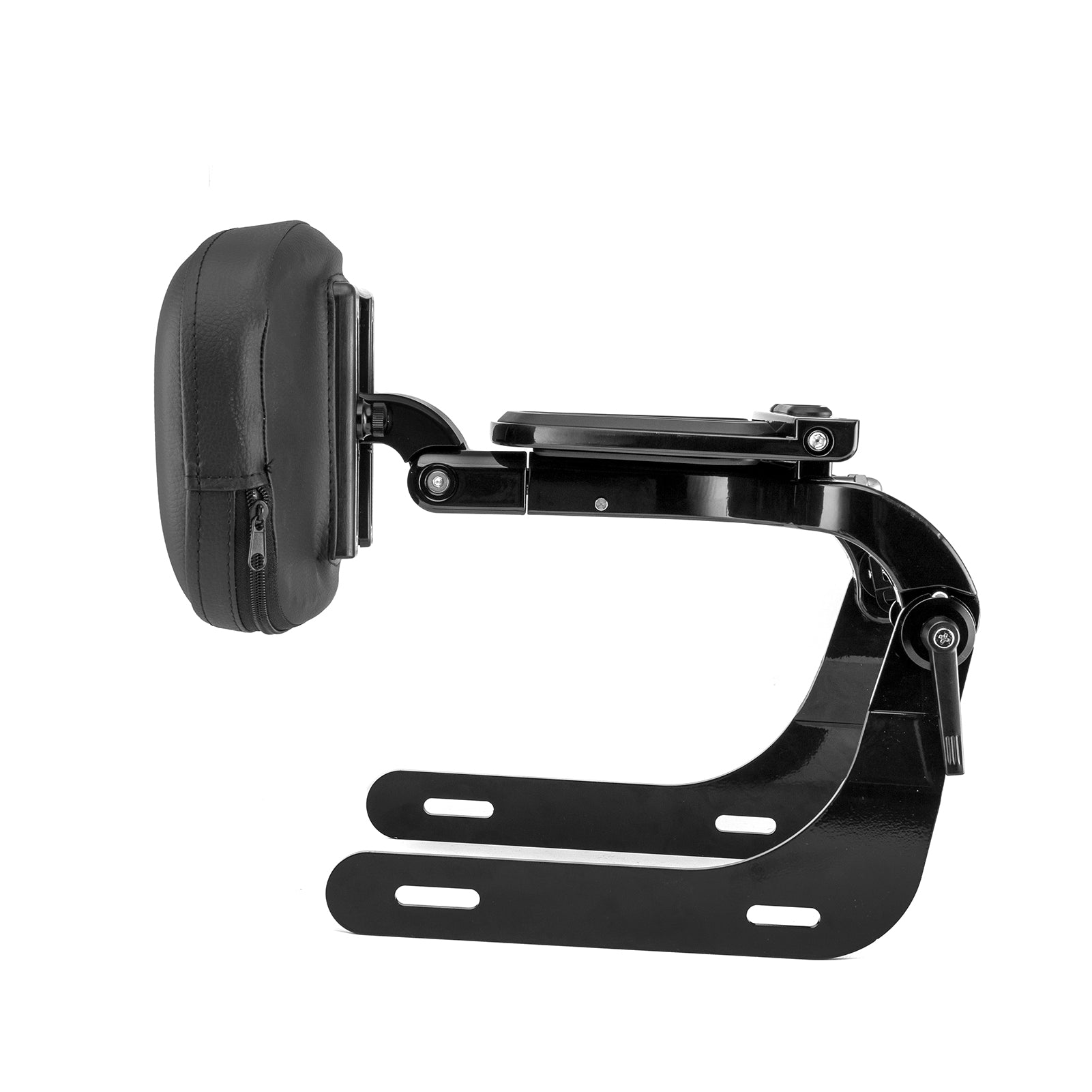 2020 - 2025 BMW R18 / R18 CLassic Gloss Black Multi - Purpose Adjustable Passenger/Driver Backrest - Mofun - 90302180