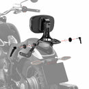 2020 - 2025 BMW R18 / R18 CLassic Gloss Black Multi - Purpose Adjustable Passenger/Driver Backrest - Mofun - 90302180