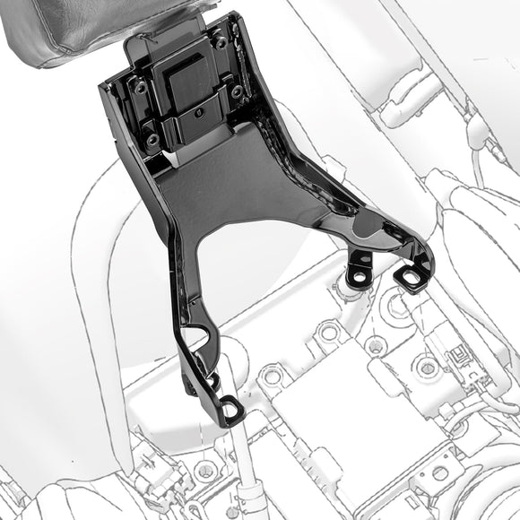 2020 - 2024 Indian Pursuit/Challenger/Chieftain/Roadmaster Steel Rider Backrest Mount (OEM: #2884178) - Mofun - 90320011
