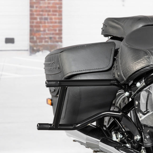 2020 - 2025 Harley Softail Low Rider / Heritage Softail Classic Flat Out Bar Rear SaddleBag Crash Bar - Mofun - 90202033