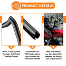 2020+ Indian Challenger Gloss Black Bagger Handlebar 1.5" Bar Diameter | 14" Rise - Mofun - 90101422
