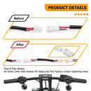 2021 - 2023 Harley Touring Milwaukee - Eight Non - ABS Models Throttle by Wire Extension, Extended Length Clutch Cable and Hydraulic Front Non - ABS Brake Line (for 12" - 14" Handlebar Non - ABS) - Mofun - 90109210