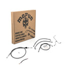 2021 - 2023 Harley Touring Milwaukee - Eight Non - ABS Models Throttle by Wire Extension, Extended Length Clutch Cable and Hydraulic Front Non - ABS Brake Line (for 16" - 18" Handlebar Non - ABS) - Mofun - 90109212