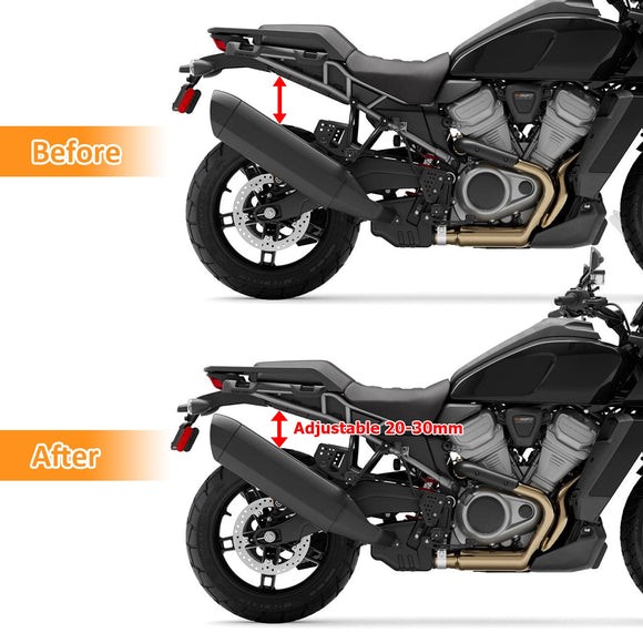2021 - 2024 Harley PAN AMERICA RA1250 / Special RA1250S Heavy - Duty Steel Adjustable 20 - 30mm Rear Lowering Link - Mofun - 90506023