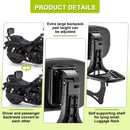 2021 - 2025 Honda Rebel 1100 CMX 1100 Matte Black Multi - Function Foldable Passenger Driver Backrest - Mofun - 90302168