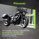 2021 - 2025 Honda Rebel 1100 Gloss Black 27.2" Height Sharp Angle Passenger Backrest Sissy Bar with Luggage Rack - Mofun - 90302186