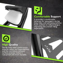 2021 - 2025 Honda Rebel 1100 Gloss Black 27.2" Height Sharp Angle Passenger Backrest Sissy Bar with Luggage Rack - Mofun - 90302186