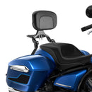 2022 - 2025 BMW R18 Bagger/ Roctane/ Transcontinental Gloss Black Multi - Purpose Adjustable Backrest - Mofun - 90302181