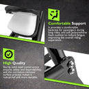 2022 - 2025 BMW R18 Bagger/R18 Rictane/R18 Transcontinental Gloss Black 30" Height Sharp Angle Passenger Backrest Sissy Bar with Luggage Rack - Mofun - 90302188