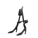 2022 - 2025 BMW R18 Bagger/R18 Rictane/R18 Transcontinental Gloss Black 30" Height Sharp Angle Passenger Backrest Sissy Bar with Luggage Rack - Mofun - 90302188