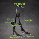 2022 - 2025 BMW R18 Bagger/R18 Rictane/R18 Transcontinental Gloss Black 30" Height Sharp Angle Passenger Backrest Sissy Bar with Luggage Rack - Mofun - 90302188