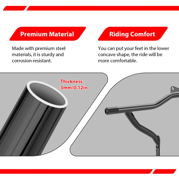 2022 - 2025 Indian Chief/Sport Chief/Super Chief Front Engine Guard Crash Bar Highway Bar Flat - out Bar - Mofun - 90201116