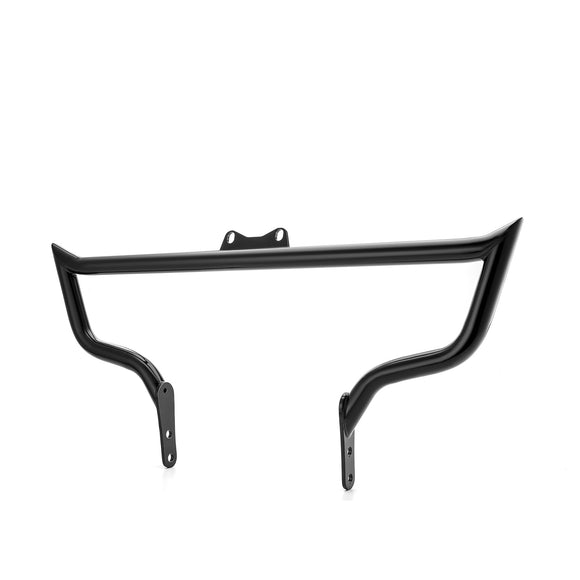 2022 - 2025 Indian Chief/Sport Chief/Super Chief Gloss Black Sharp Angle Front Engine Guard Crash Bar - Mofun - 90201115