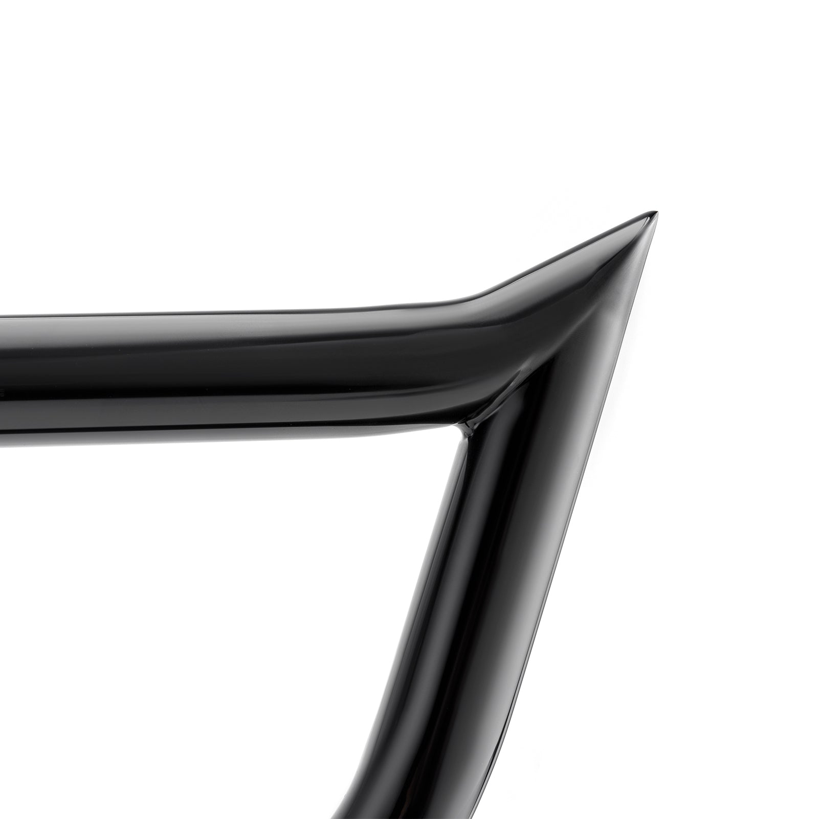 2022 - 2025 Indian Chief/Sport Chief/Super Chief Gloss Black Sharp Angle Front Engine Guard Crash Bar - Mofun - 90201115