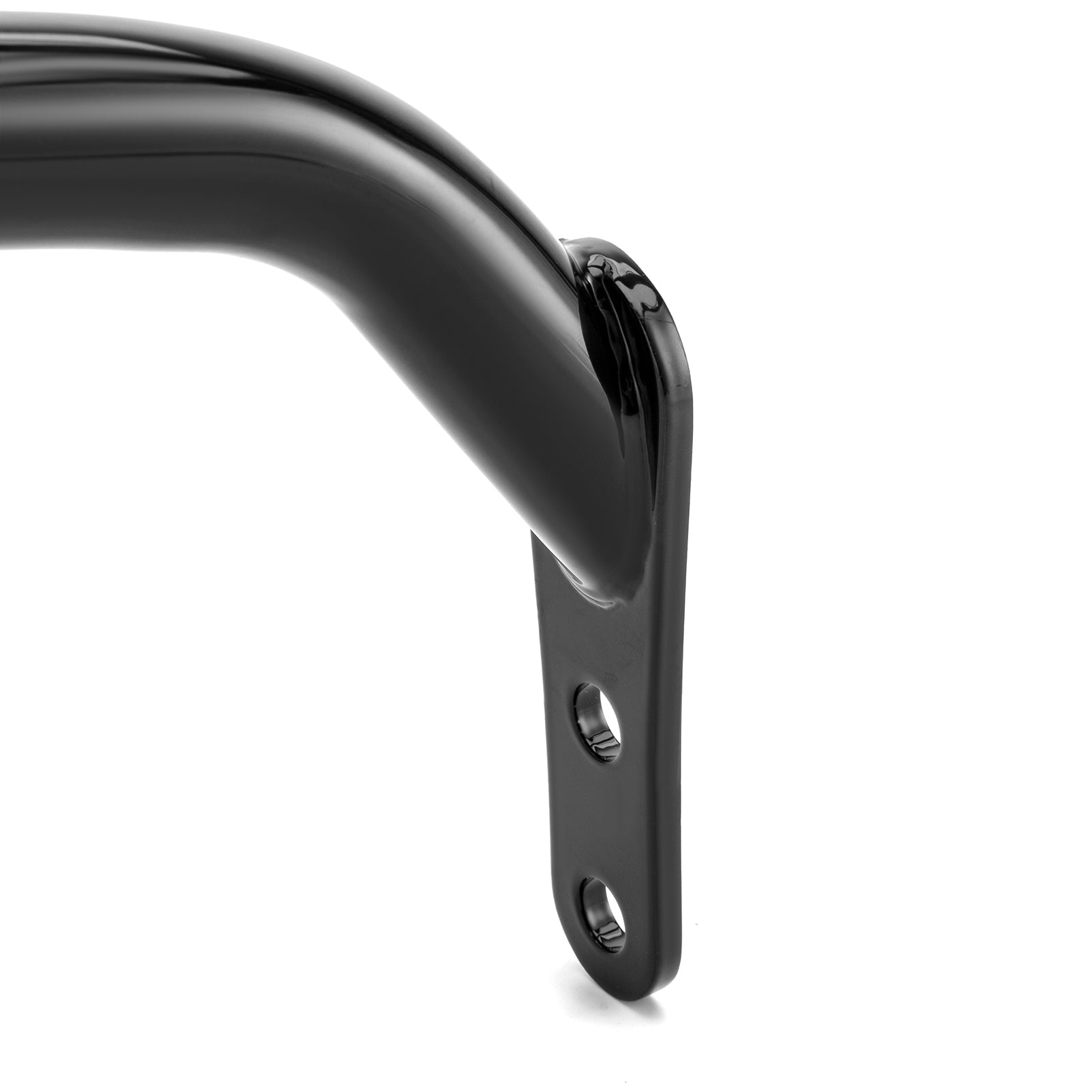 2022 - 2025 Indian Chief/Sport Chief/Super Chief Gloss Black Sharp Angle Front Engine Guard Crash Bar - Mofun - 90201115