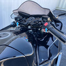 2022 - 2025 Suzuki Hayabusa GSX1300R Aluminum Handlebar Riser 26mm (1") Higher, 10mm (0.394") Rearward - Mofun - 90102023