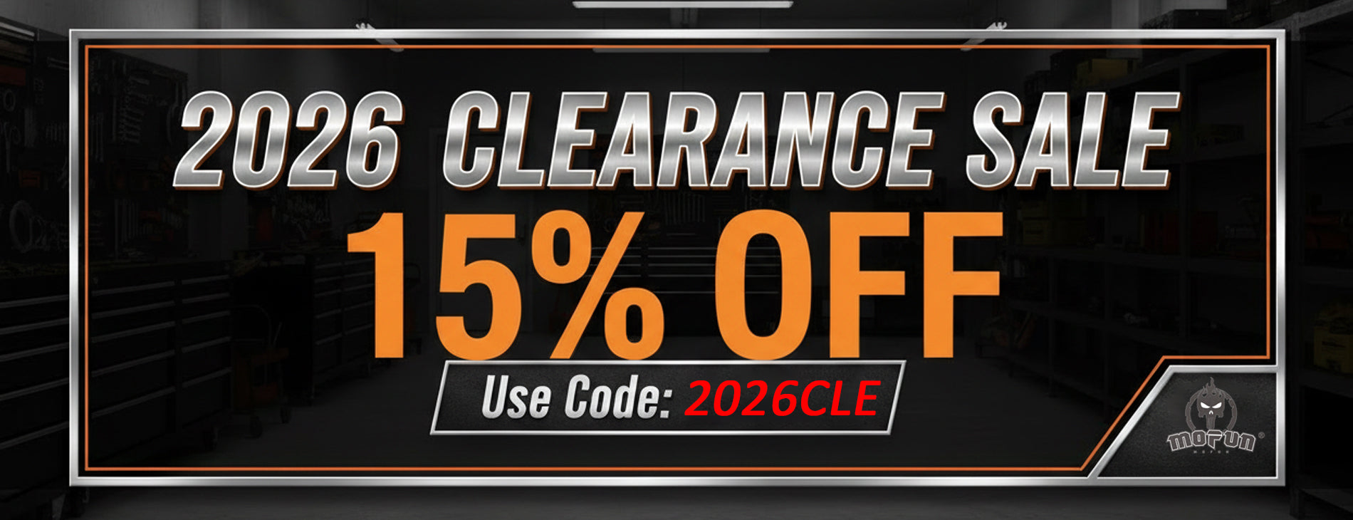 2026 clearance sale 15 off