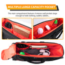 Black Oxford&Leather Red Flame Saddlebag Organizer Liners Bag for 1993 - 2024 Harley Touring Hard Saddlebag - Mofun - 90209022