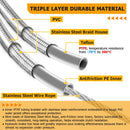 Throttle by Wire Extensions, Extended Length ABS Upper Hydraulic Front Brake Line, Clutch cable Kit for 2018 - 2024 Softail Fat Boy 114 (for 12" - 14" Handlebar ABS) - Mofun - 90109041