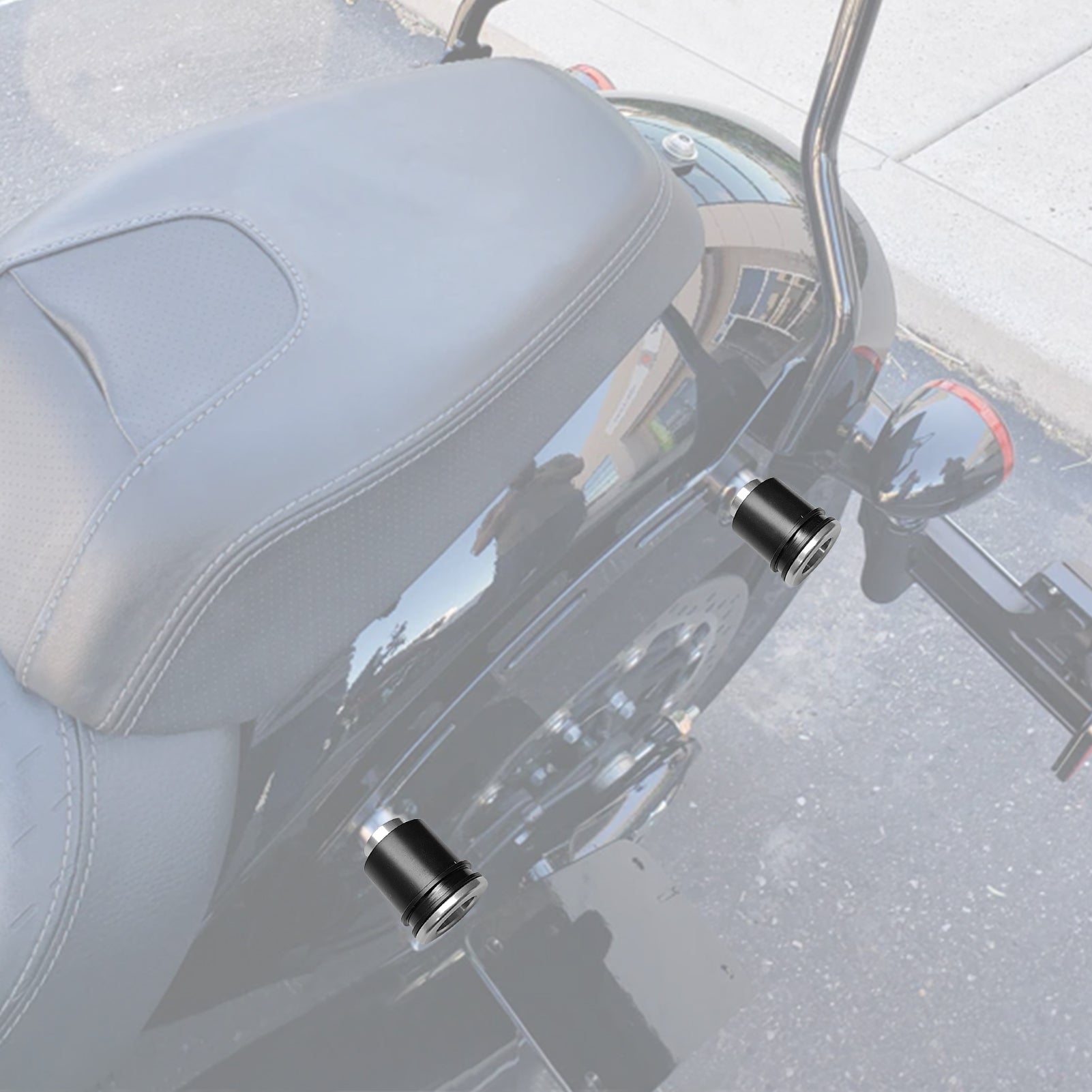 2019-2024 Indian Chieftain /Roadmaster /Challenger /Chief Dark Horse Tour Pack & Sissy Bar Docking Spools